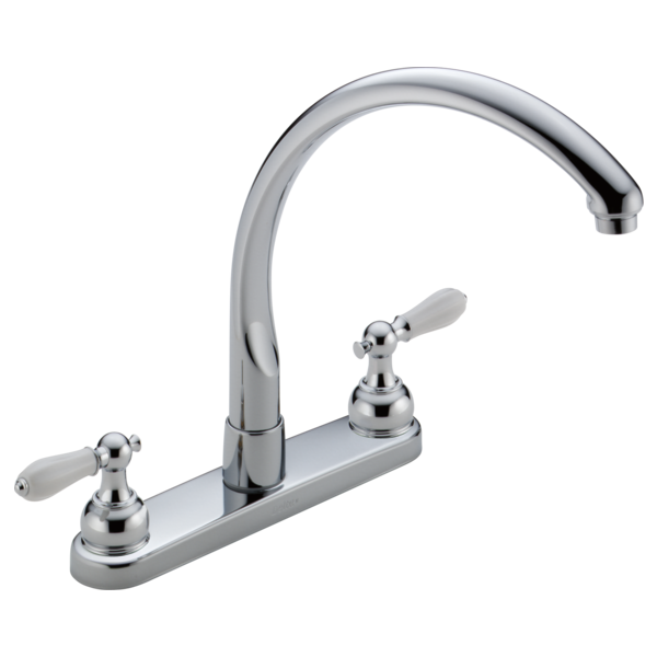 Two Handle Waterfall Kitchen Faucet