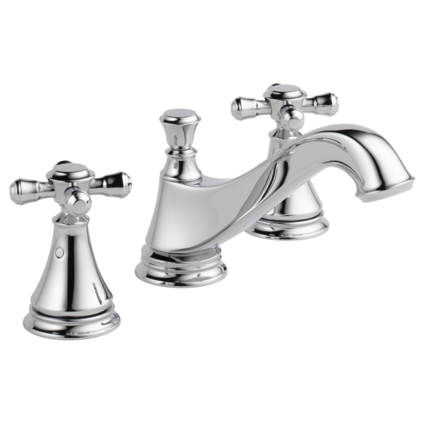 Two Handle Widespread Bathroom Faucet, Delta Cassidy Bathroom Faucet Cross Handles