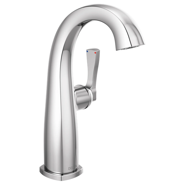 Single Handle Mid-Height Bathroom Faucet - Less Handle 677-LHP-DST 
