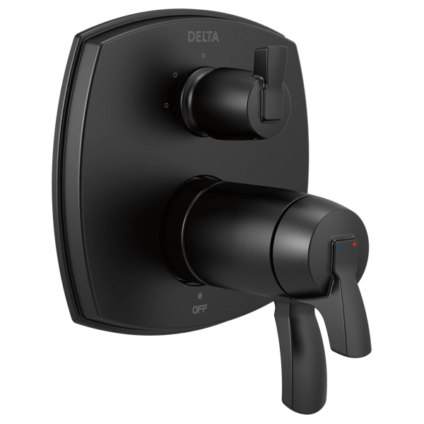 Thumbnail image of product: 17 Thermostatic Integrated Diverter Trim with Three Function Diverter Less Diverter Handle