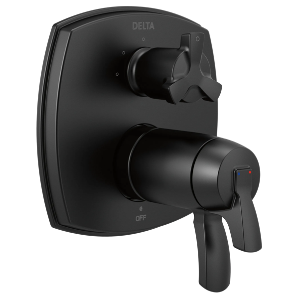 Thumbnail image of product: 17 Thermostatic Integrated Diverter Trim with Three Function Diverter Less Diverter Handle