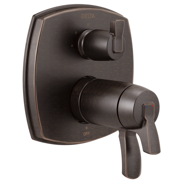 Thumbnail image of product: 17 Thermostatic Integrated Diverter Trim with Three Function Diverter Less Diverter Handle