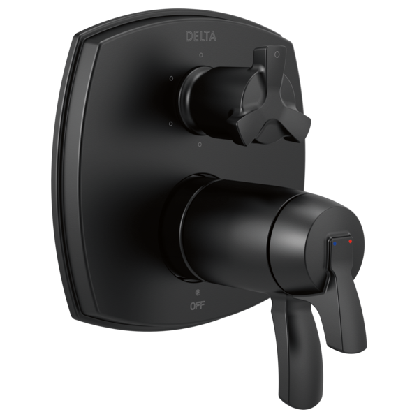 Thumbnail image of product: 17 Thermostatic Integrated Diverter Trim with Six Function Diverter Less Diverter Handle