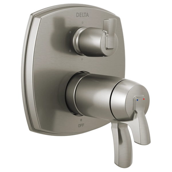 Thumbnail image of product: 17 Thermostatic Integrated Diverter Trim with Six Function Diverter Less Diverter Handle