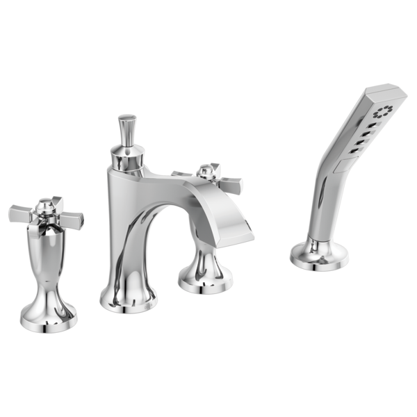 Thumbnail image of product: Roman Tub with Hand Shower Trim - Less Handles