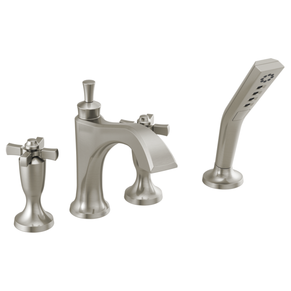 Thumbnail image of product: Roman Tub with Hand Shower Trim - Less Handles