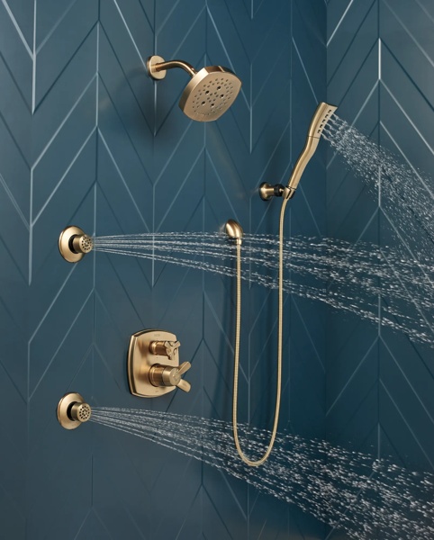 Thumbnail image of product: 17 Series Integrated Diverter Trim with Six Function Diverter Less Diverter Handle