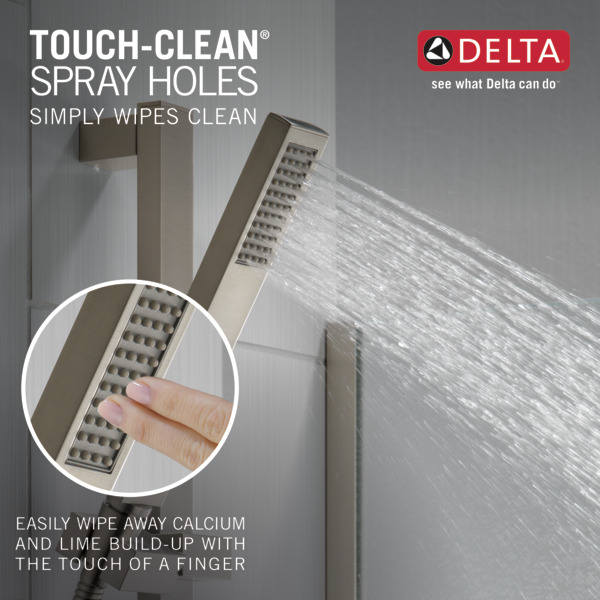 Premium Single Setting Slide Bar Hand Shower 57530 Ss Delta Faucet Your Browser Does Not Support The Tag