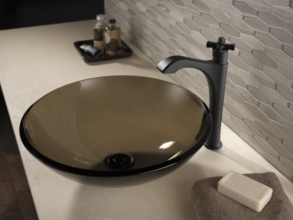 Thumbnail image of product: Single Handle Vessel Bathroom Faucet - Less Handle