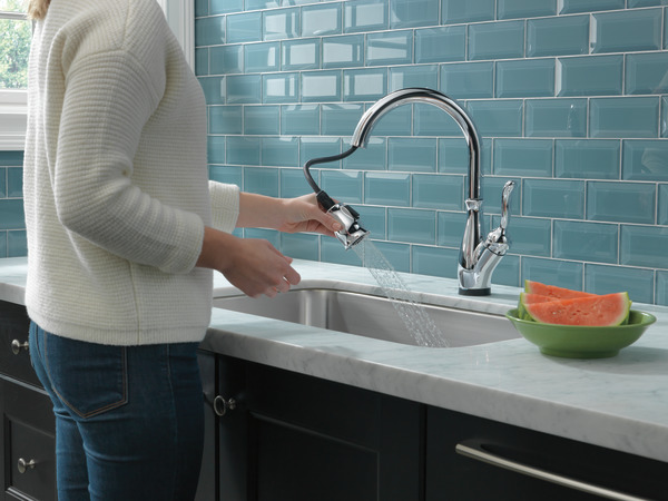 Single Handle Pull Down Kitchen Faucet With Touch2o And Shieldspray Technologies 9178t Dst Delta - Delta 9178t Dst Kitchen Sink Faucet Parts Single Handle Pull Down Kitchen Faucet With Touch2o And Shieldspray Technologies 9178t Dst Delta - Delta 9178t Dst Kitchen Sink Faucet Parts