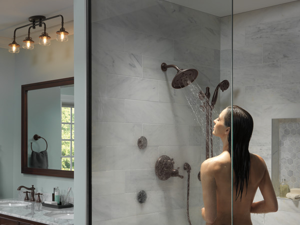 Imagen en miniatura del producto: Llave para baño de extensión con dos manijas, sin manija