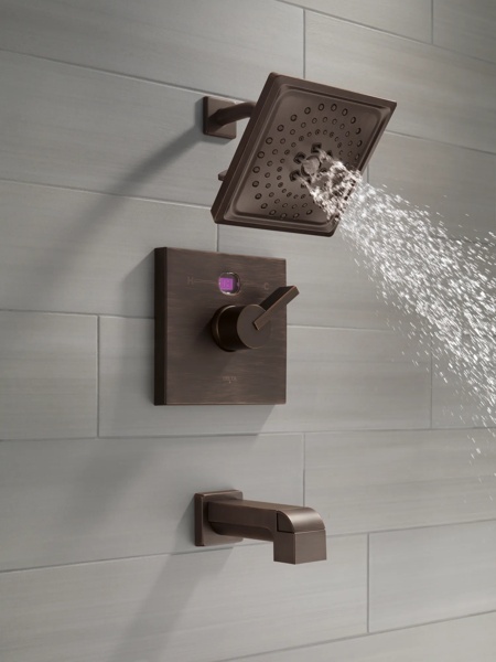Thumbnail image of product: Angular Temp2O® Modern 14 Series Valve Only Trim - Less Handle