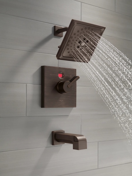 Thumbnail image of product: Angular Temp2O® Modern 14 Series Valve Only Trim - Less Handle