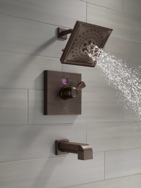 Thumbnail image of product: Angular Temp2O® Modern 14 Series Valve Only Trim - Less Handle