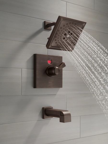 Thumbnail image of product: Angular Temp2O® Modern 14 Series Valve Only Trim - Less Handle