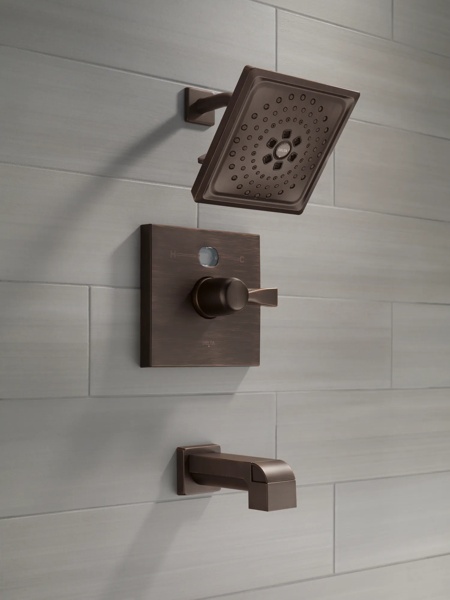 Thumbnail image of product: Angular Temp2O® Modern 14 Series Valve Only Trim - Less Handle