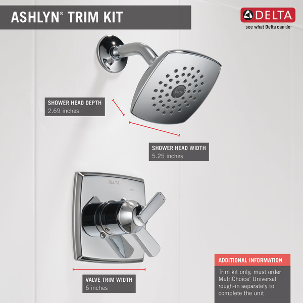 Monitor® 17 Series Shower Trim T17264 | Delta Faucet