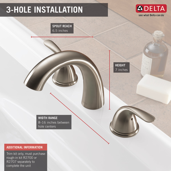 Garden Tub Trim Delta Faucet
