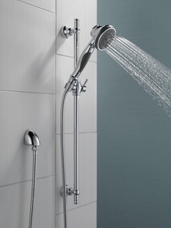 Premium 3 Setting Slide Bar Hand Shower 57021 Delta Faucet