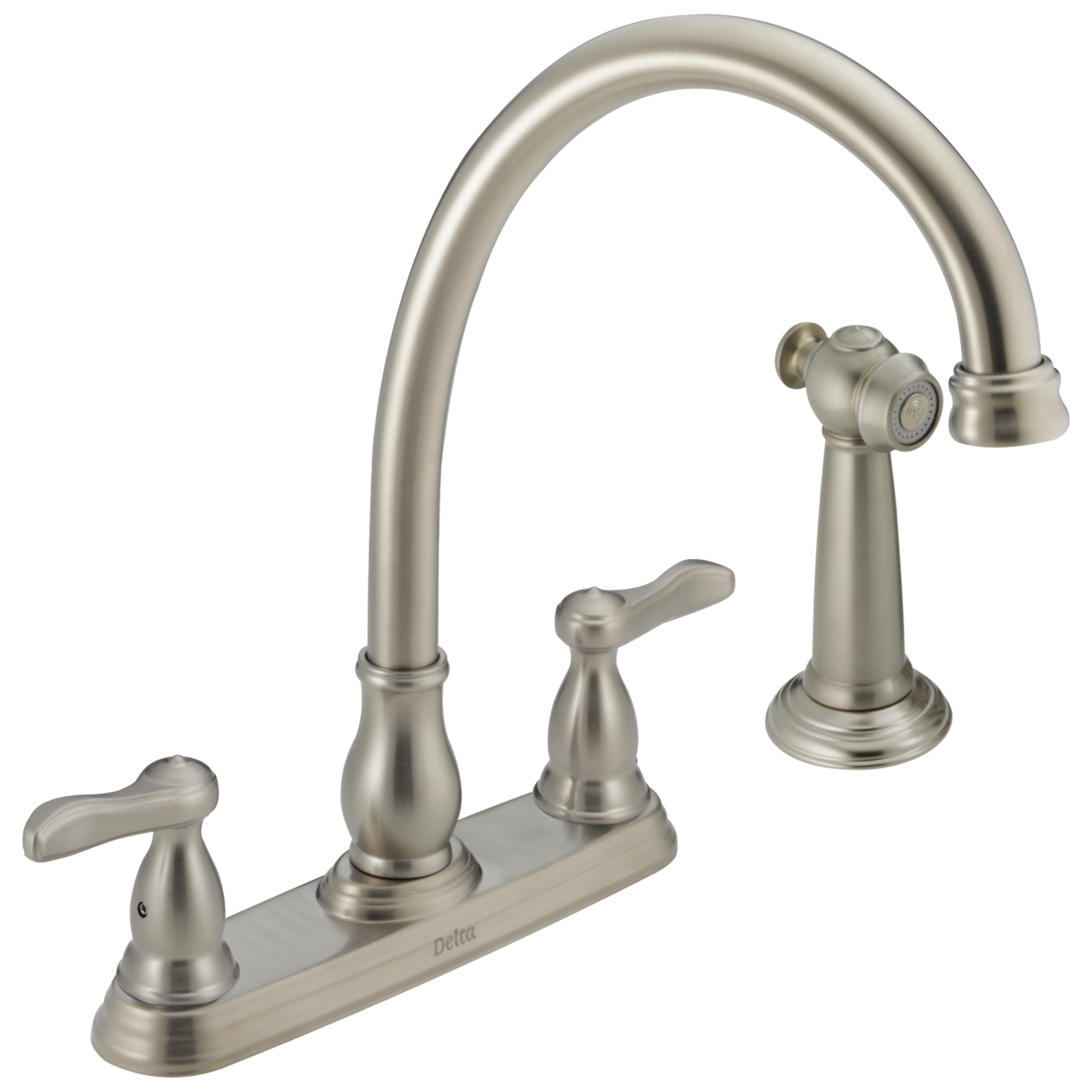 100 Delta Lewiston Kitchen Faucet Ceramic Oil Rubbed Bronze