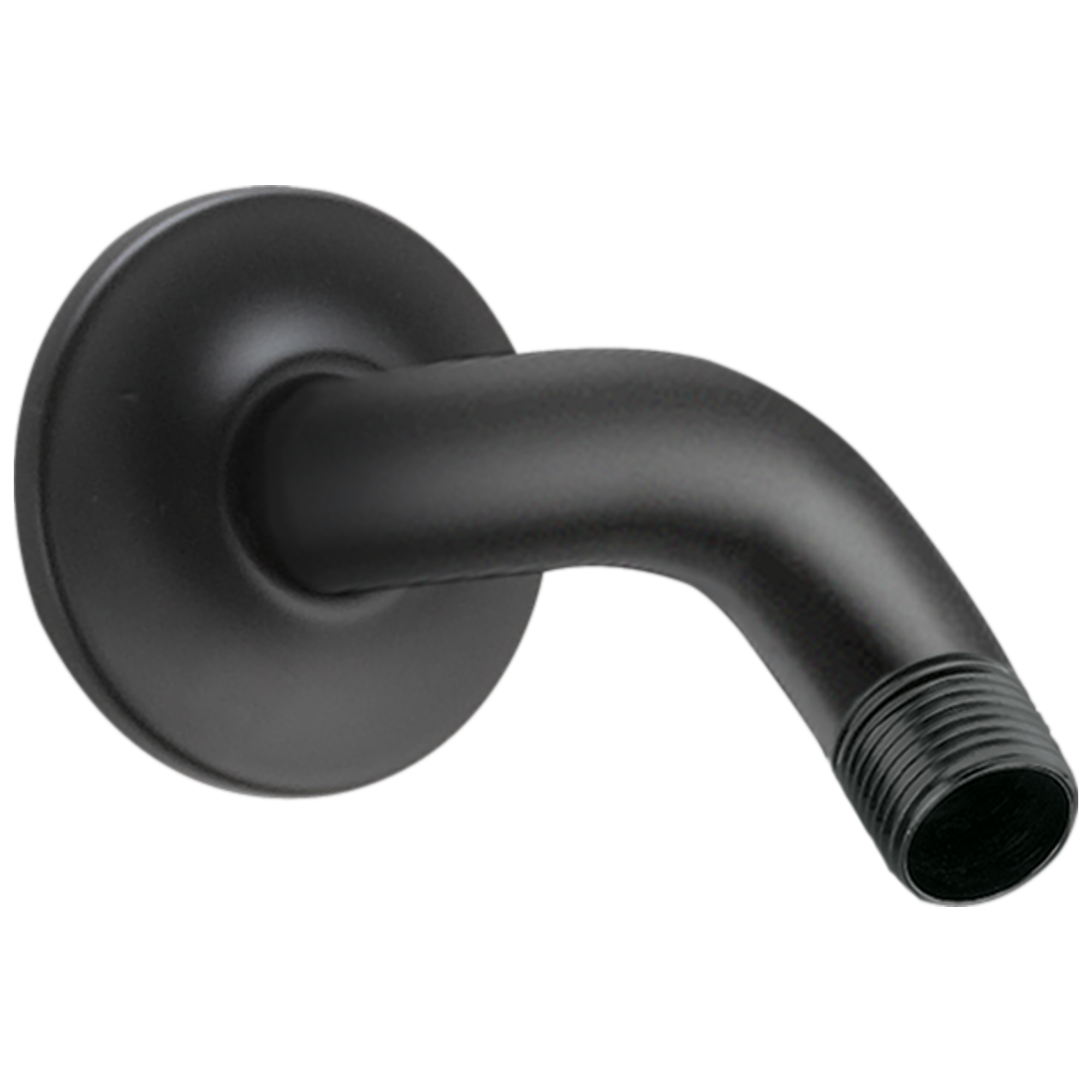 U4993-BL DELTA U4993-BL 1/2X6 SHOWER ARM & FLANGE - MATTE BLACK from DELTA