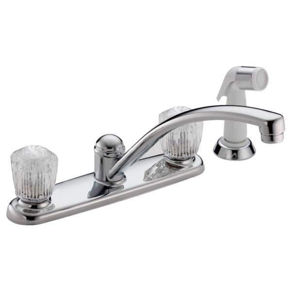 Classic 2Handle Kitchen
Faucet w/Spray