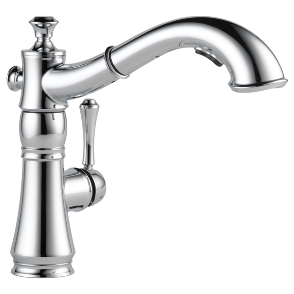 Single Handle Pull Out Kitchen Faucet 4197 Dst Delta Faucet