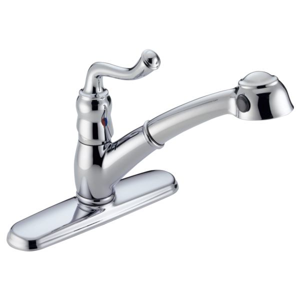 Delta saxony single-handle faucet