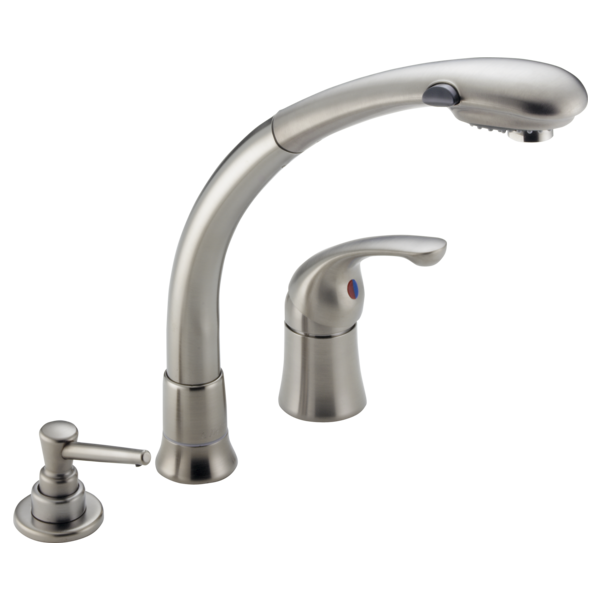 Delta linden single handle pullout kitchen faucet review