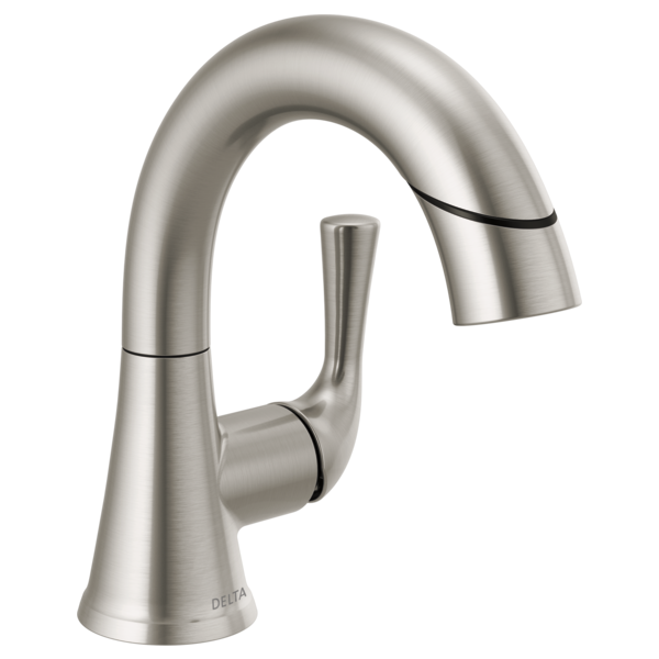 KAYRA SINGLE HANDLE PULLDOWN
BATHROOM FAUCET/BRILLIANCE
STAINLESS