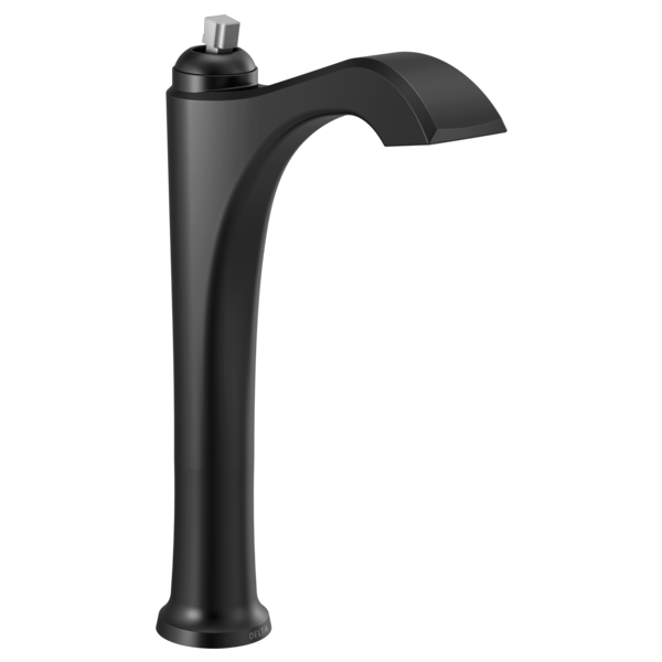 Single Handle Vessel Bathroom Faucet Less Handle 756BLLHPDST