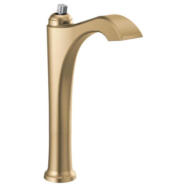Single Handle Vessel Bathroom Faucet - Less Handle
