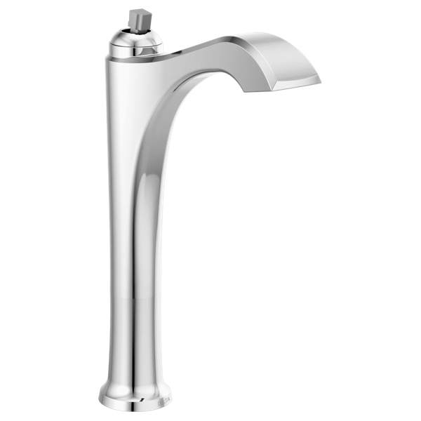 Single Handle Vessel Bathroom Faucet - Less Handle