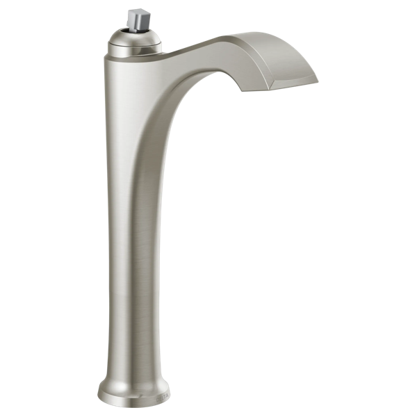 Single Handle Vessel Bathroom Faucet - Less Handle