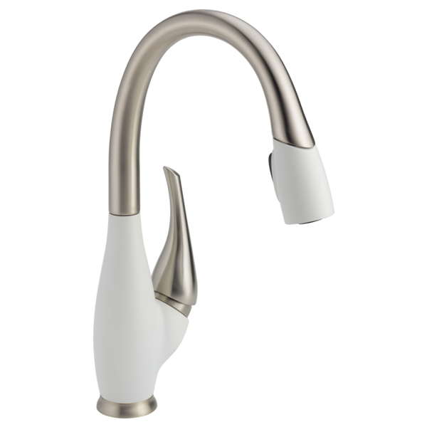 Single Handle Pull Down Kitchen Faucet 9158 Sw Dst Delta Faucet