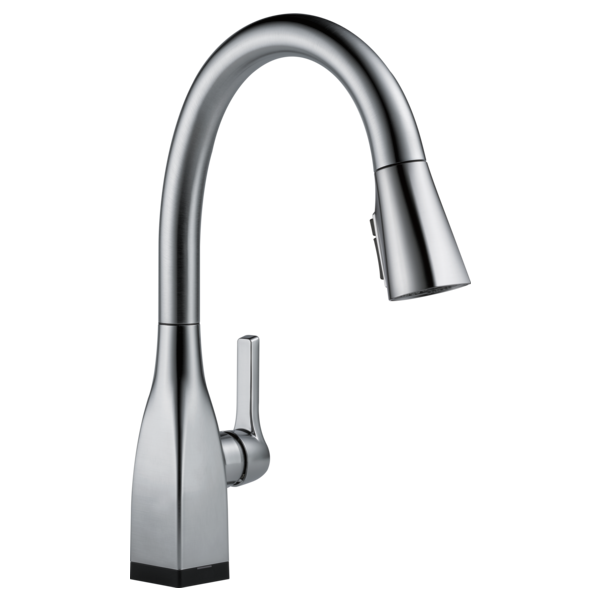 Mateo Sgl hdl Pull down faucet w/ touch Arctic