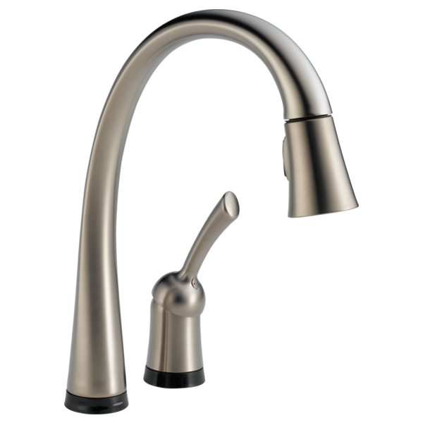 Single Handle Pull Down Kitchen Faucet With Touch2o Technology