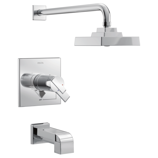 Delta Delta Ara®: TempAssure® 17T Series H2Okinetic® Tub & Shower Trim