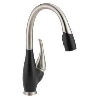 Llave de una manija con tubo de salida deslizable para cocina