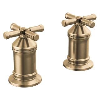 2 Handle Roman Tub handle Kit-Cross