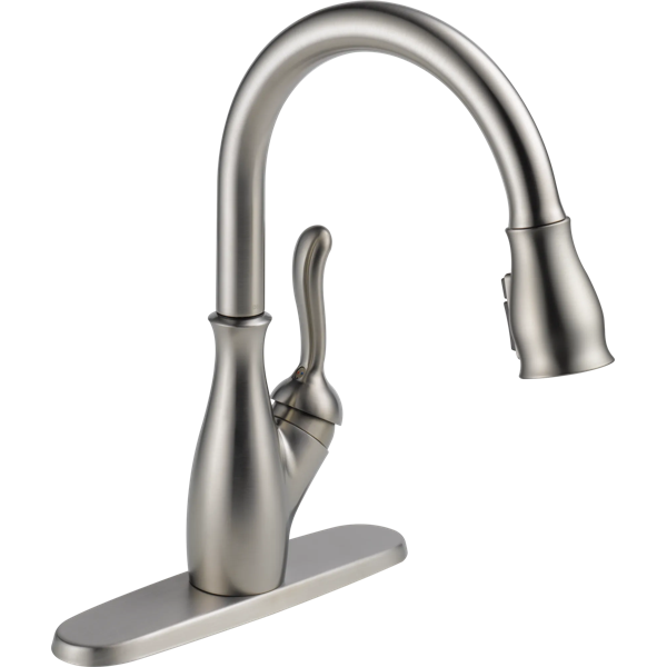 Single Handle Pull Down Kitchen Faucet With Shieldspray